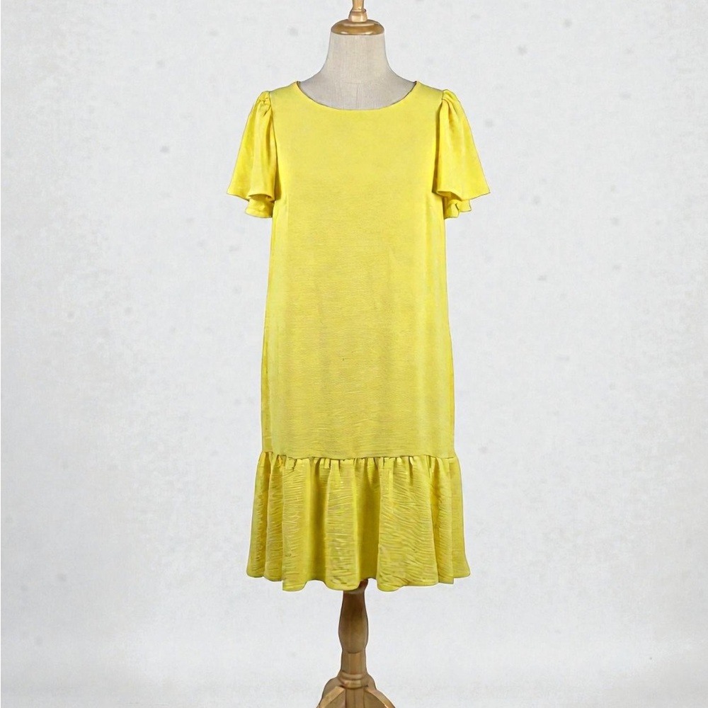 DKNY Sunny Yellow Midi Dress
